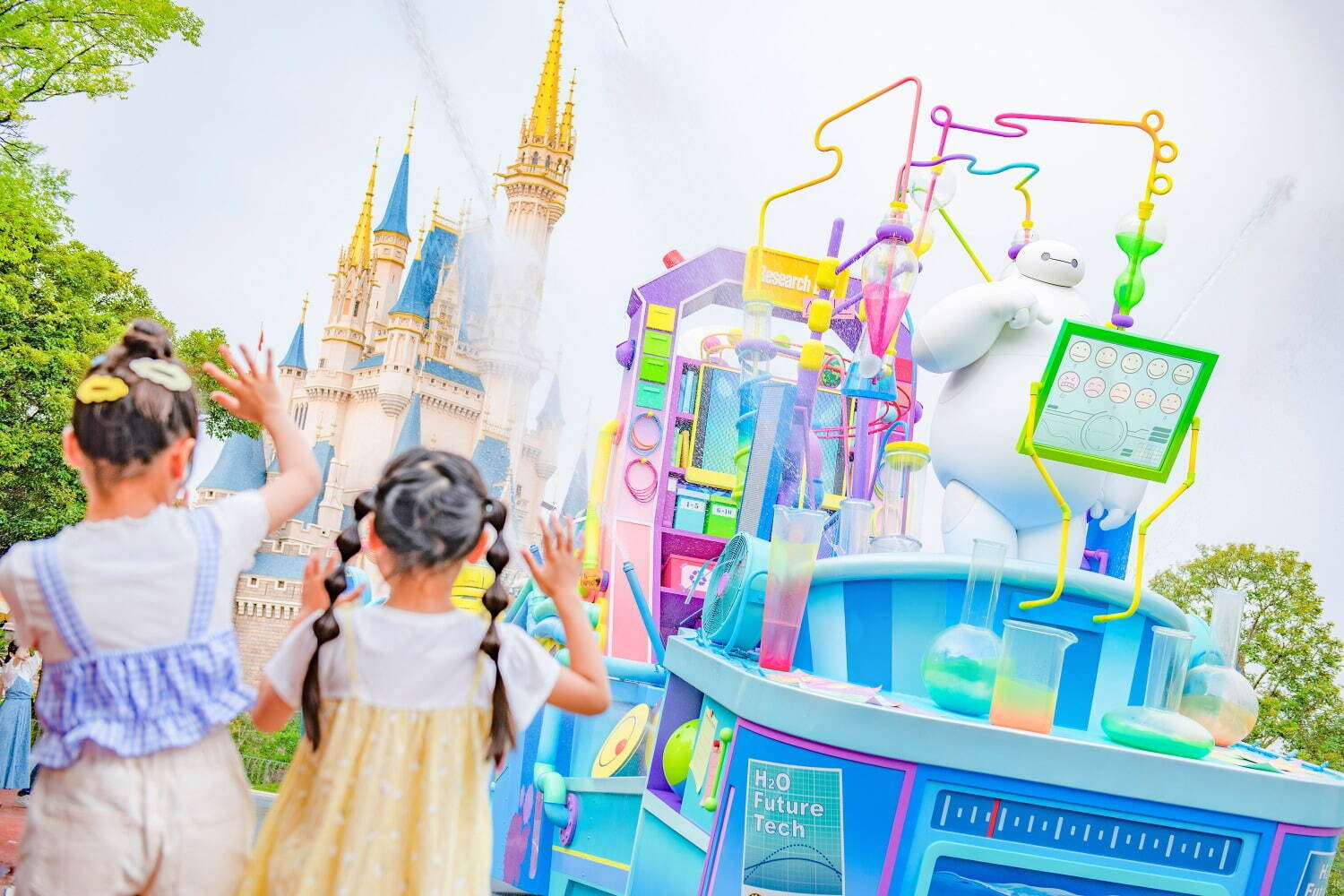 【千葉県・東京ディズニーランド＆シー】「びしょ濡れ」夏イベント