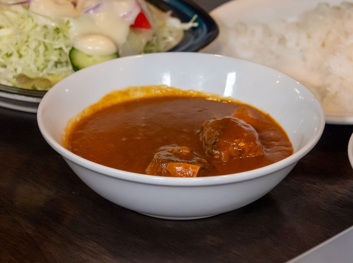 この日、特別にサービスしてくれたカレー