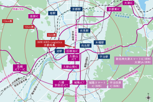 0ee6a0bee0027f47d74a1e52ab10f06d 520x350 - 関電不動産／住友商事などとの共同出資通じ京都市内で5万ｍ2超の物流施設開発に着手