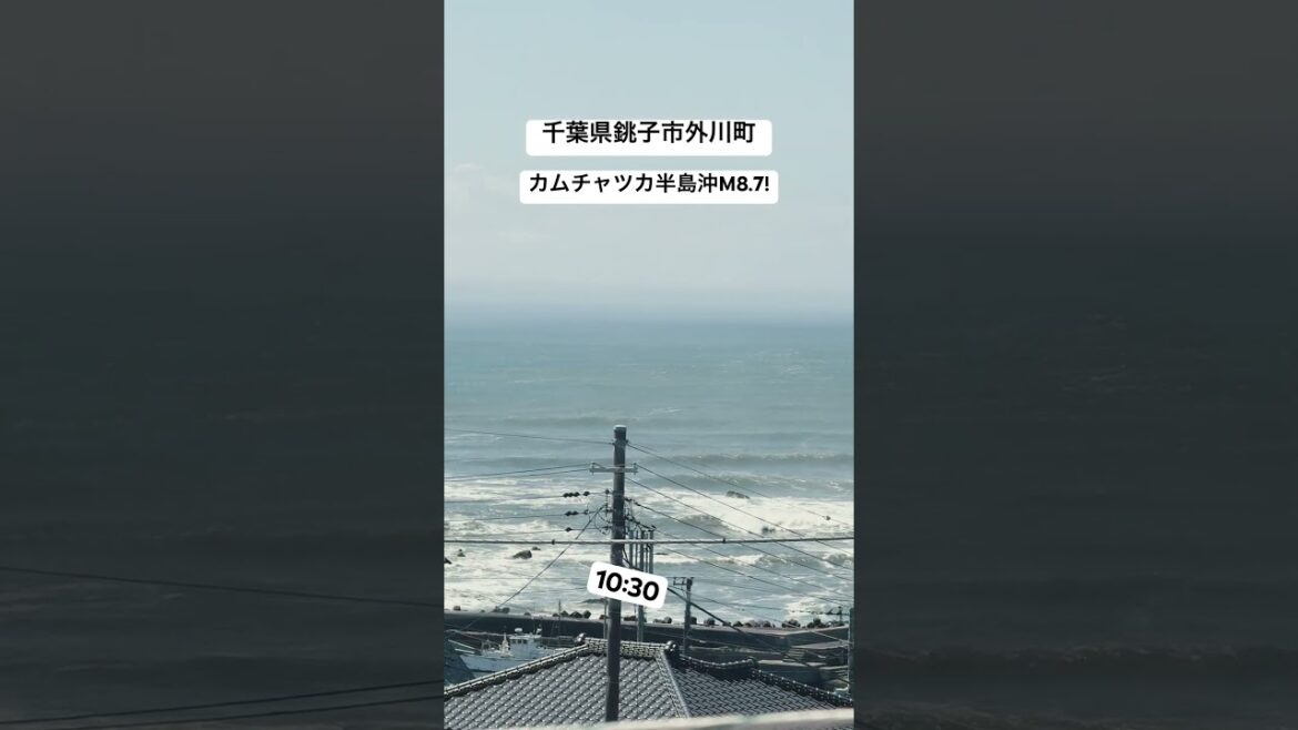 【津波警報】カムチャツカ半島沖地震
