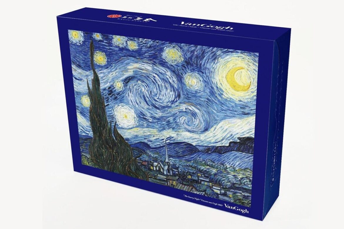 ゴッホ《星月夜》パッケージの「萩の月」東京都美術館ミュージアムショップ限定で - ファッションプレス