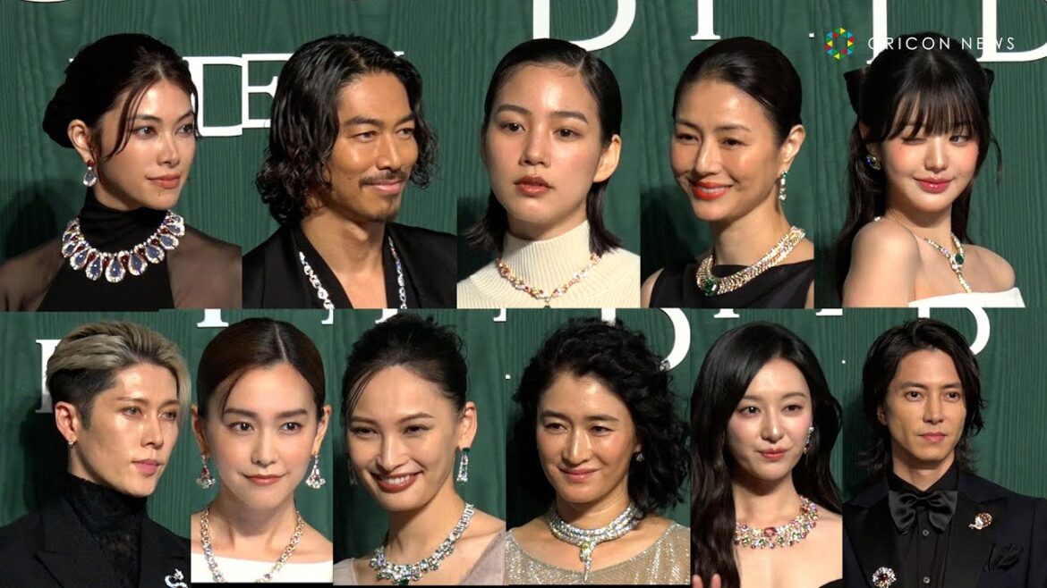 山下智久＆ウォニョン＆キム・ジウォン＆森星ら豪華セレブリティ来場！　『ブルガリ カレイドス 色彩・文化・技巧』オープニングデイ フォトコール 第一夜