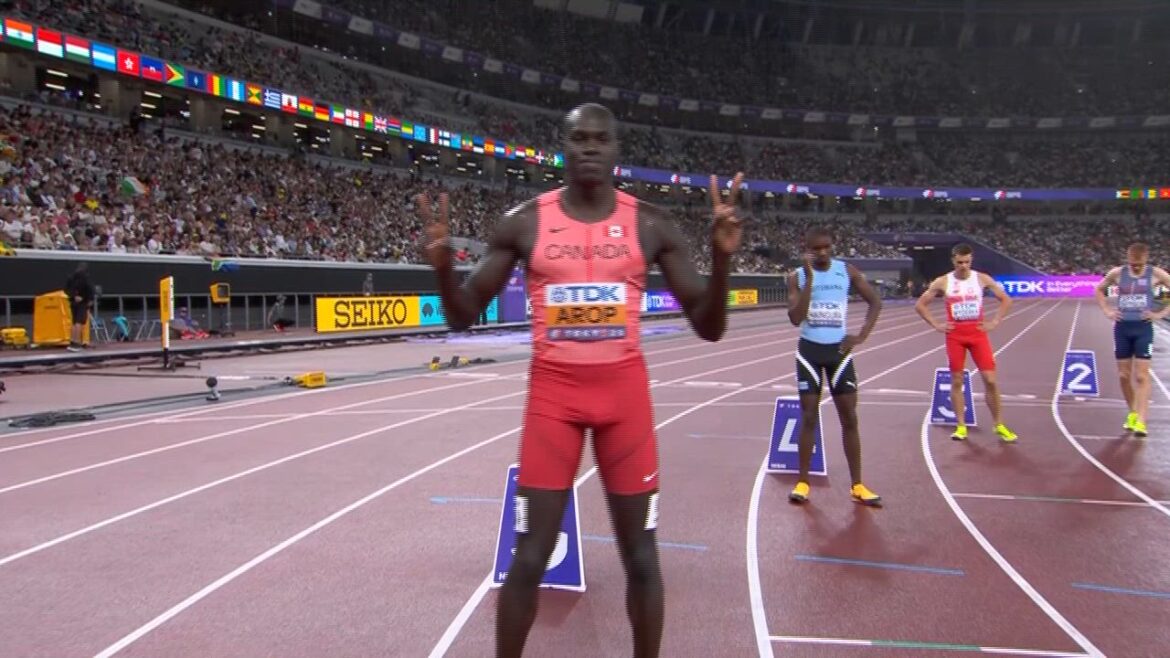 【動画】【東京世界陸上 9月13日〜21日】男子800m 準決勝1組　アロップ(カナダ)　【TBS系列生中継】 - スポーツナビ「東京2025世界陸上 TBS」
