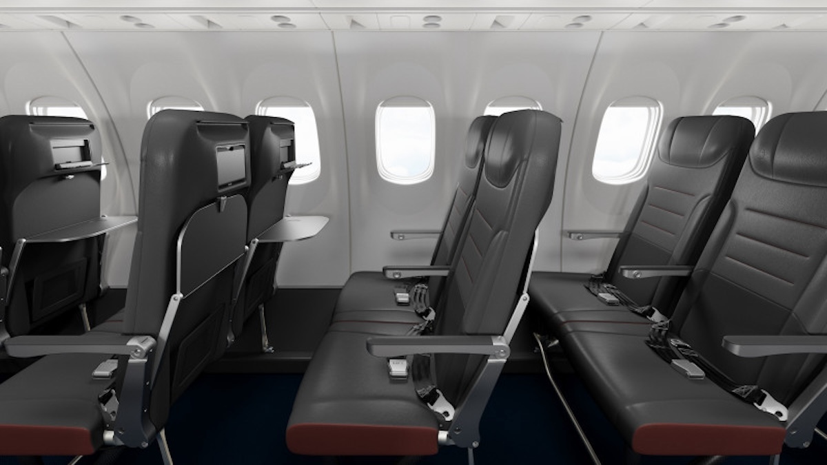 ニュース画像 2枚目：エア・カナダ、DHC-8-400型機 改修後の機内イメージ