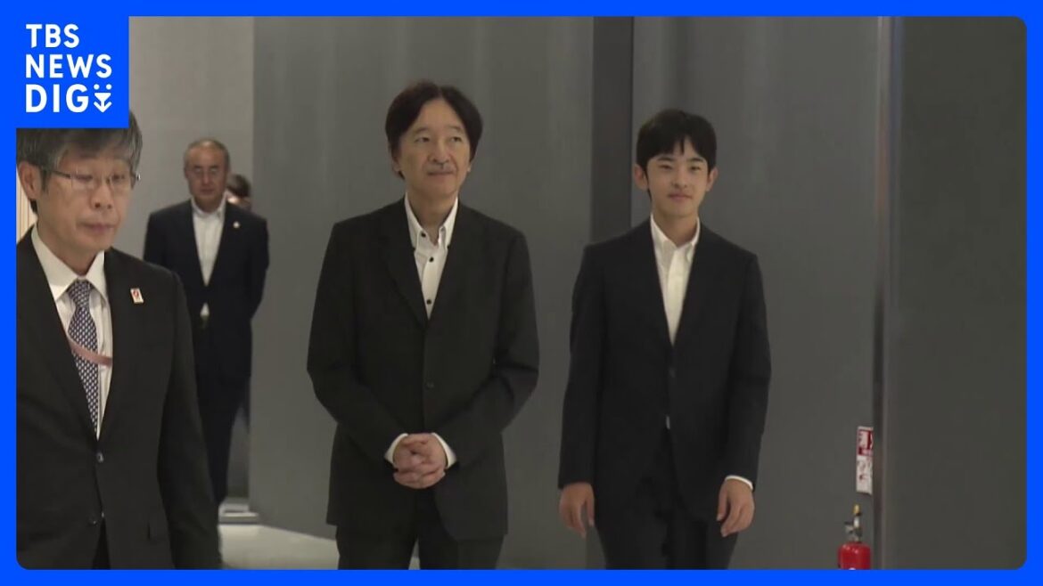 秋篠宮さまと悠仁さまが大阪・関西万博を視察 「大屋根リング」も　ブータンパビリオンでは“思い出”振り返る｜TBS NEWS DIG