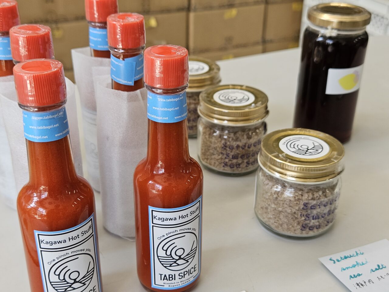 旅ベーグルが東京で出張販売