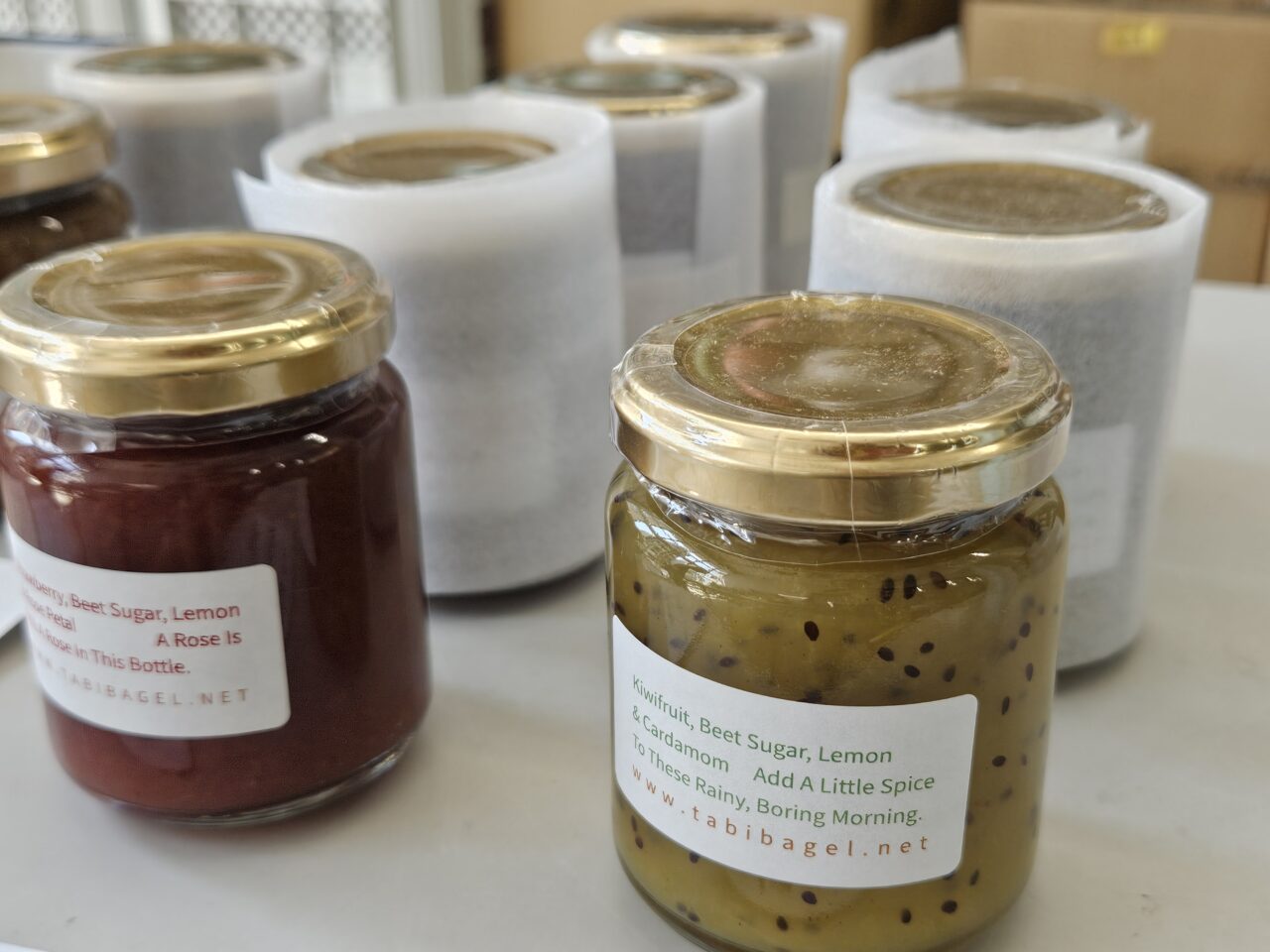 旅ベーグルが東京で出張販売