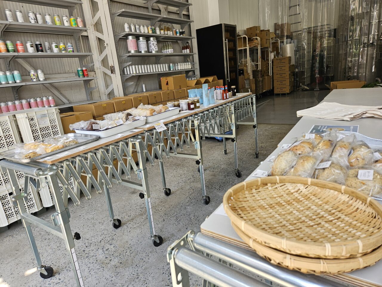 旅ベーグルが東京で出張販売