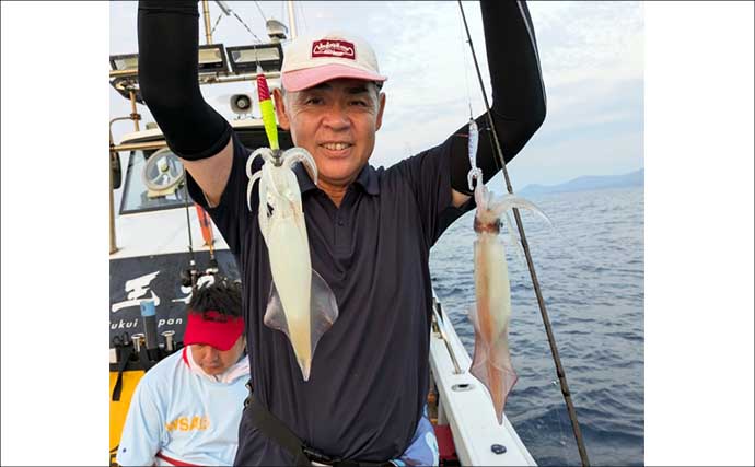 【沖釣り釣果速報】富山湾のアカムツ便で手堅くヒット!福井沖ではマイカ狙いのイカメタルで竿頭76匹も(北陸)