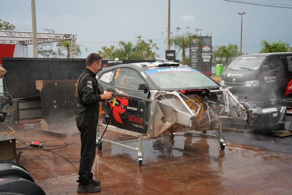 2週間でパラグアイからチリへ移動。WRCの南米2連戦に臨むTOYOTA GAZOO Racing WRTの整備・テント建設事情（オートスポーツweb） - Yahoo!ニュース