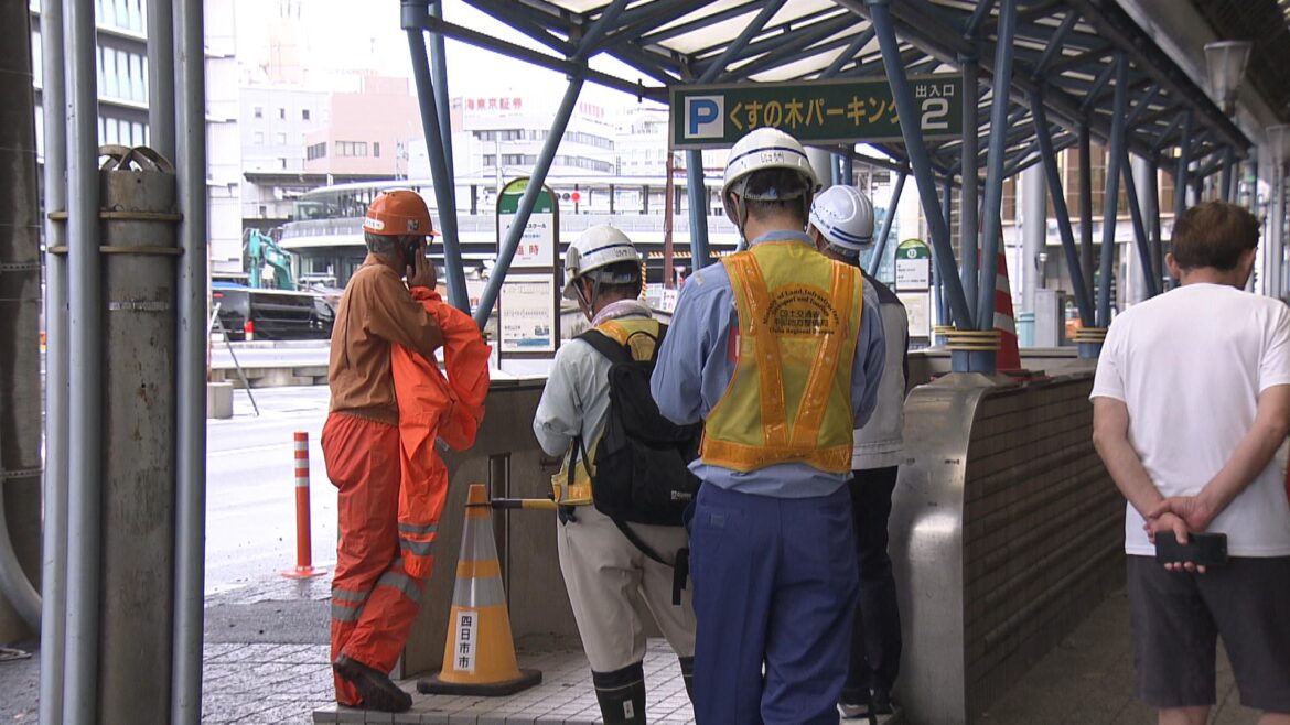 1時間約123.5ミリ 三重県四日市市で観測史上最大の大雨 駅付近の道路や商店街が冠水（三重テレビ放送） - Yahoo!ニュース - Yahoo!ニュース
