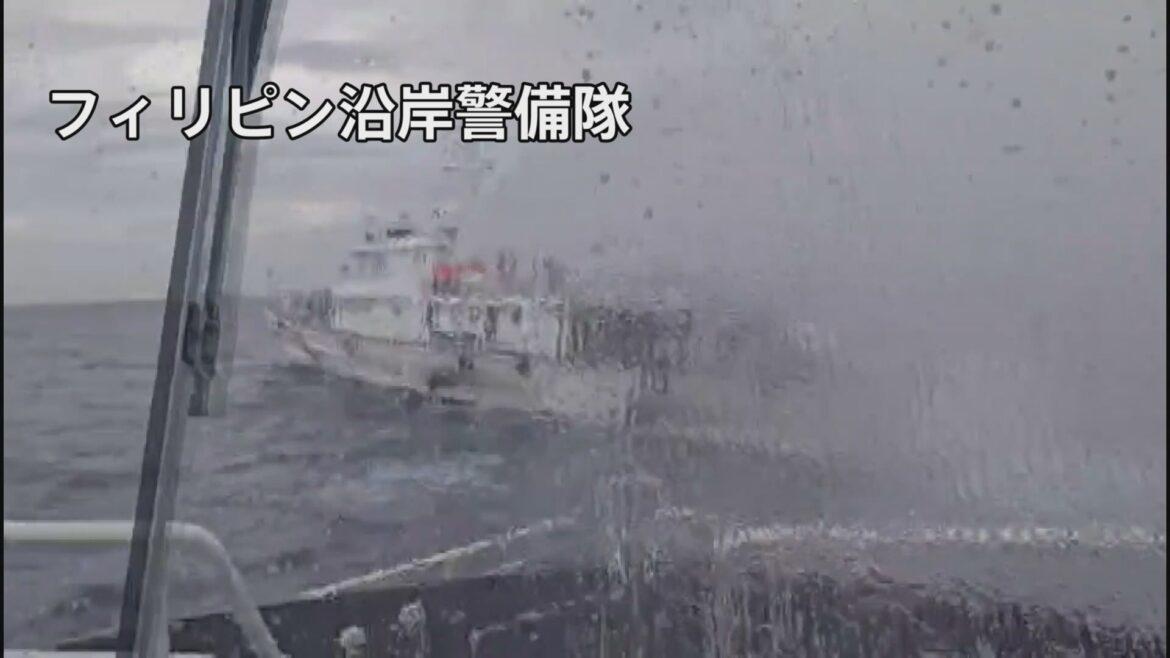 フィリピン当局 中国海警局からの放水砲で“乗組員1人負傷”（TBS NEWS DIG Powered by JNN）