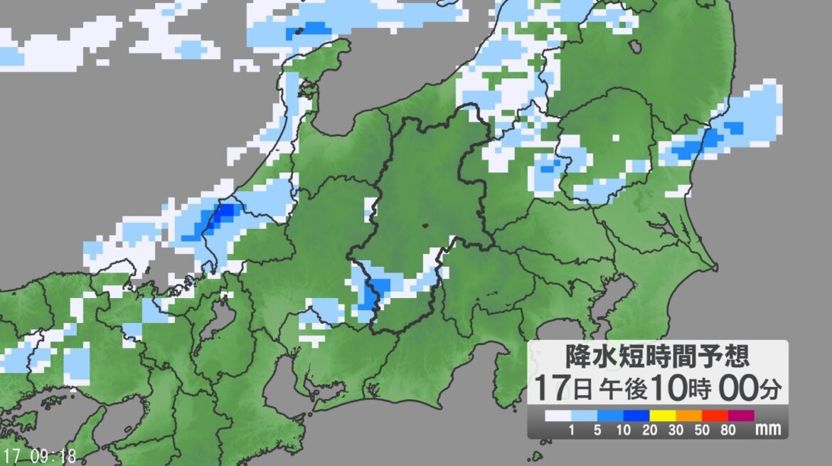 長野県では落雷や竜巻などの激しい突風、急な強い雨に注意 17日昼過ぎから夜遅くにかけて、大気の状態が非常に不安定（NBS長野放送） - Yahoo!ニュース - Yahoo!ニュース
