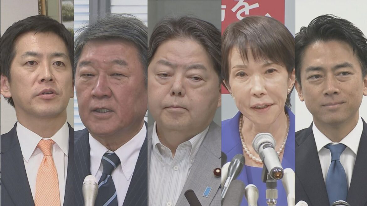 【速報】自民党総裁選 5人が立候補届け出 「ポスト石破」は誰に？ 12日間の戦い始まる（TBS NEWS DIG Powered by JNN）