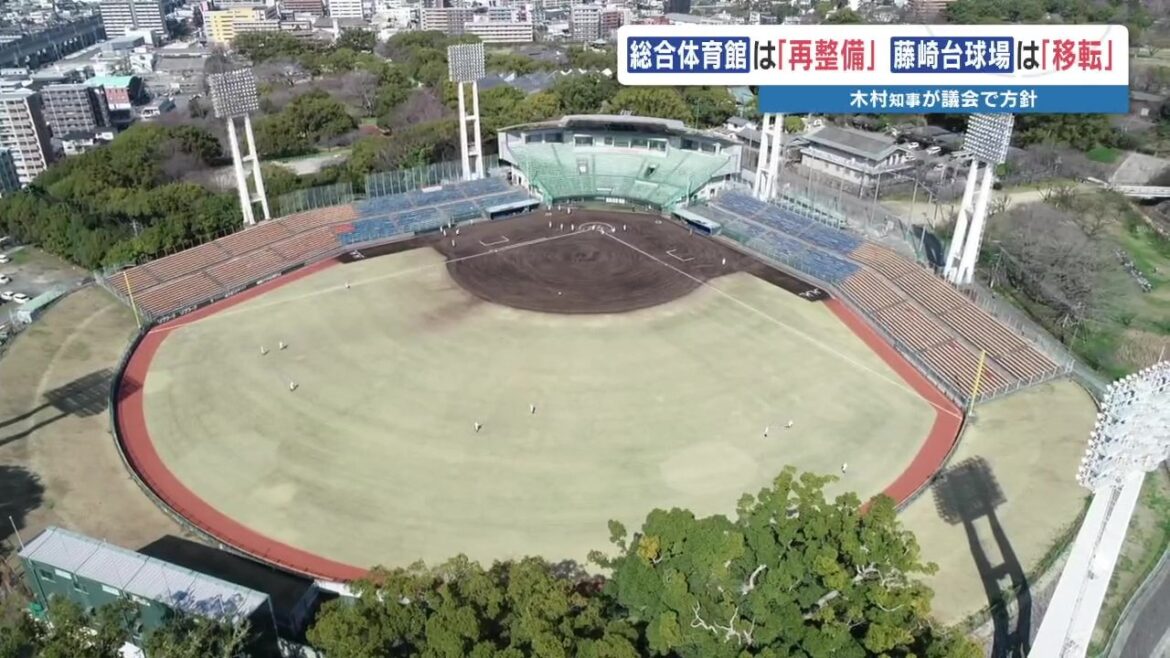 熊本県のスポーツ施設 知事が着手を宣言　体育館は建て替え 野球場は移転（RKK熊本放送） - Yahoo!ニュース