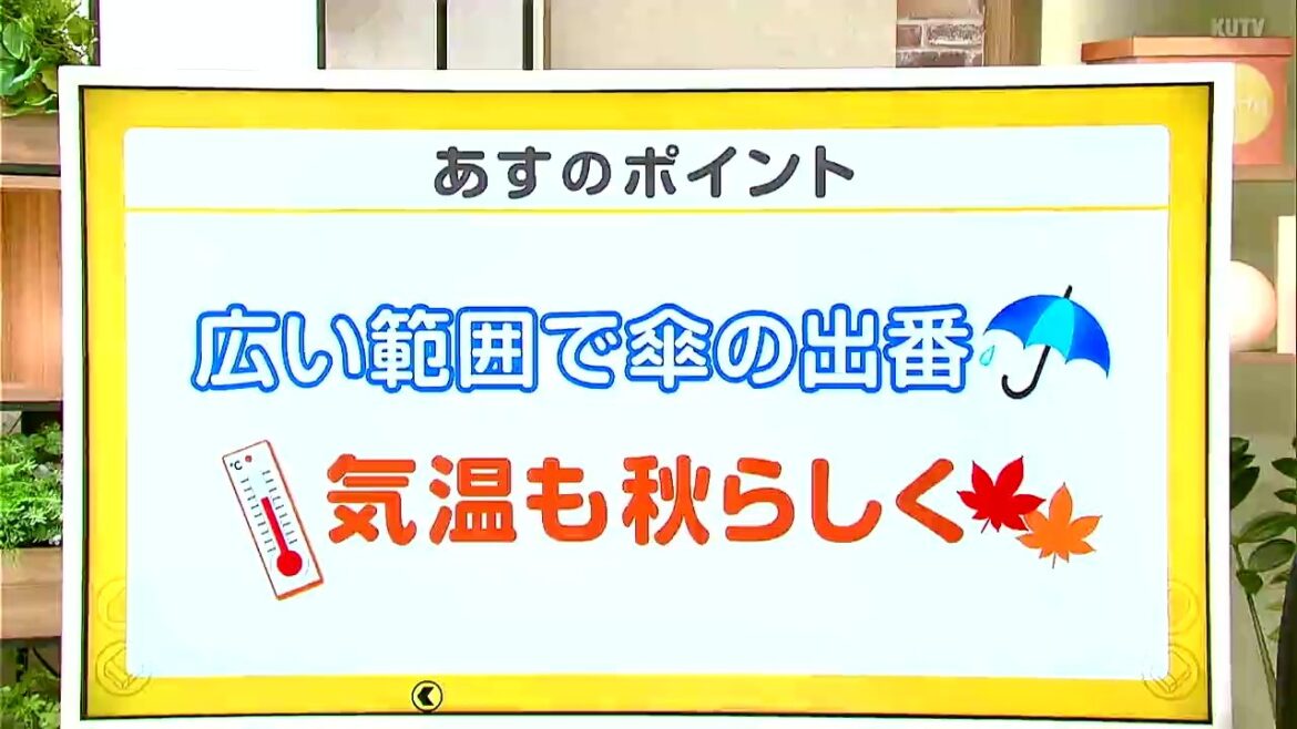 高知の天気 25日 広い範囲で雨 山岸拓気象予報士が解説（テレビ高知） - Yahoo!ニュース