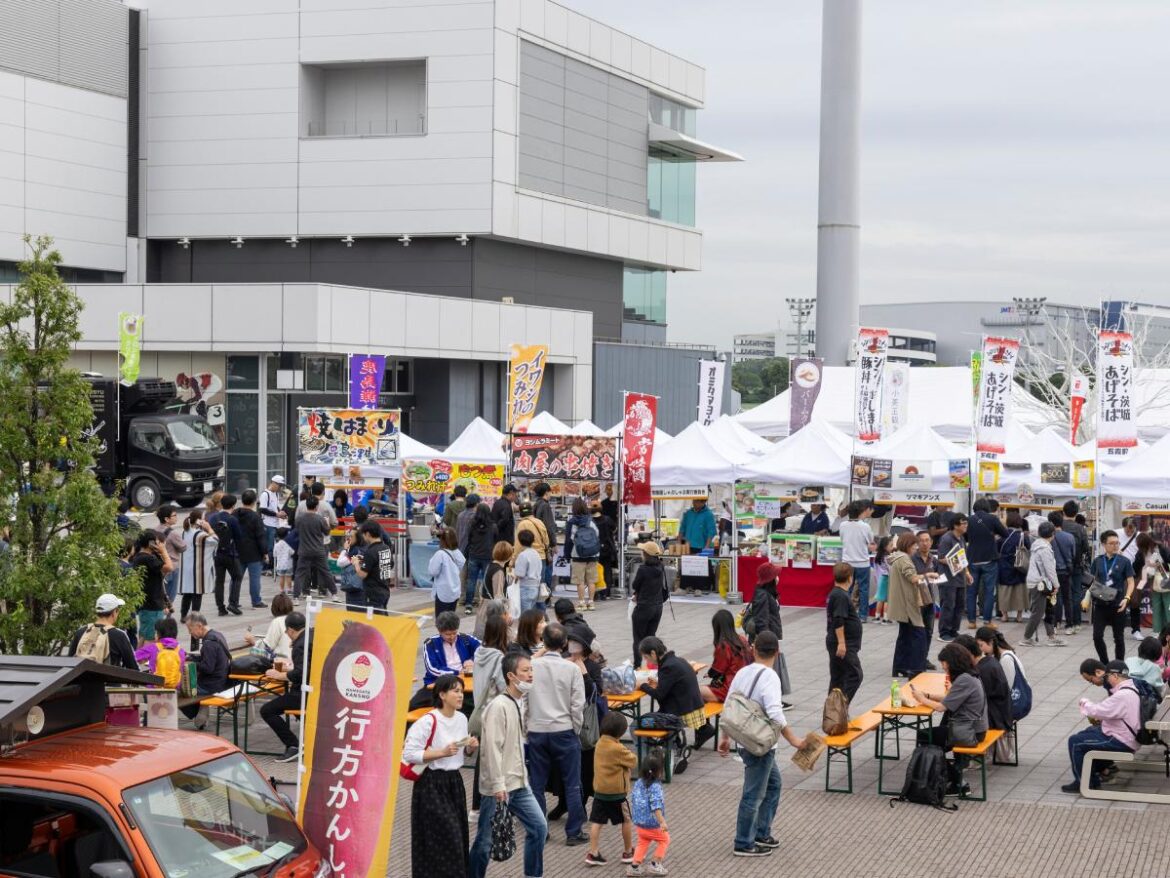 駒沢公園で「茨城をたべよう収穫祭」 県自慢のグルメなど77ブース（みんなの経済新聞ネットワーク） - Yahoo!ニュース - Yahoo!ニュース