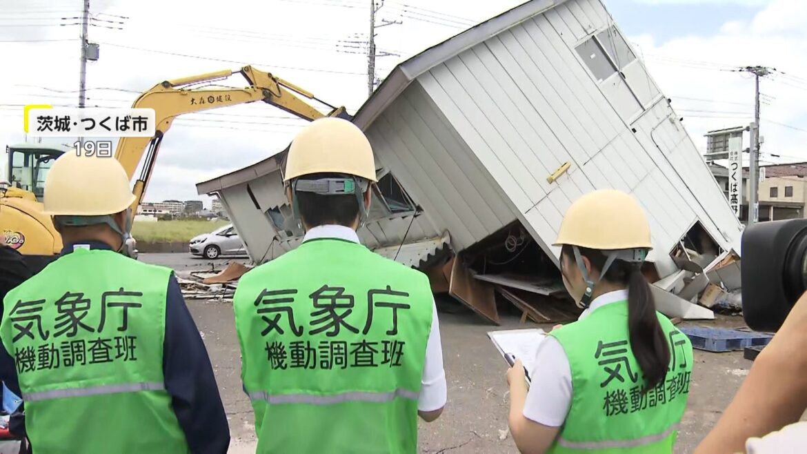 茨城・つくば市の突風は「風速45mの竜巻」気象庁が調査結果発表…プレハブの倒壊や足場崩れるなど被害相次ぐ（FNNプライムオンライン（フジテレビ系）） - Yahoo!ニュース - Yahoo!ニュース