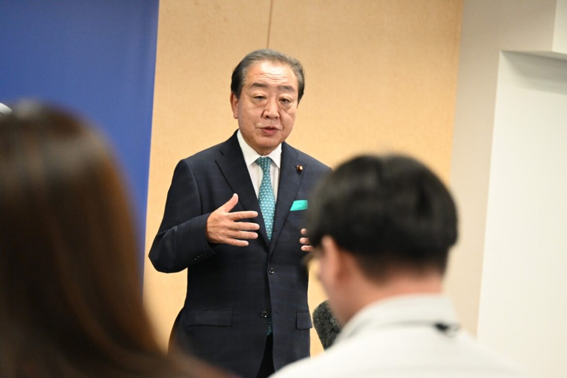 President Noda Reports on Meeting with South Korea's President Lee Jae-myung