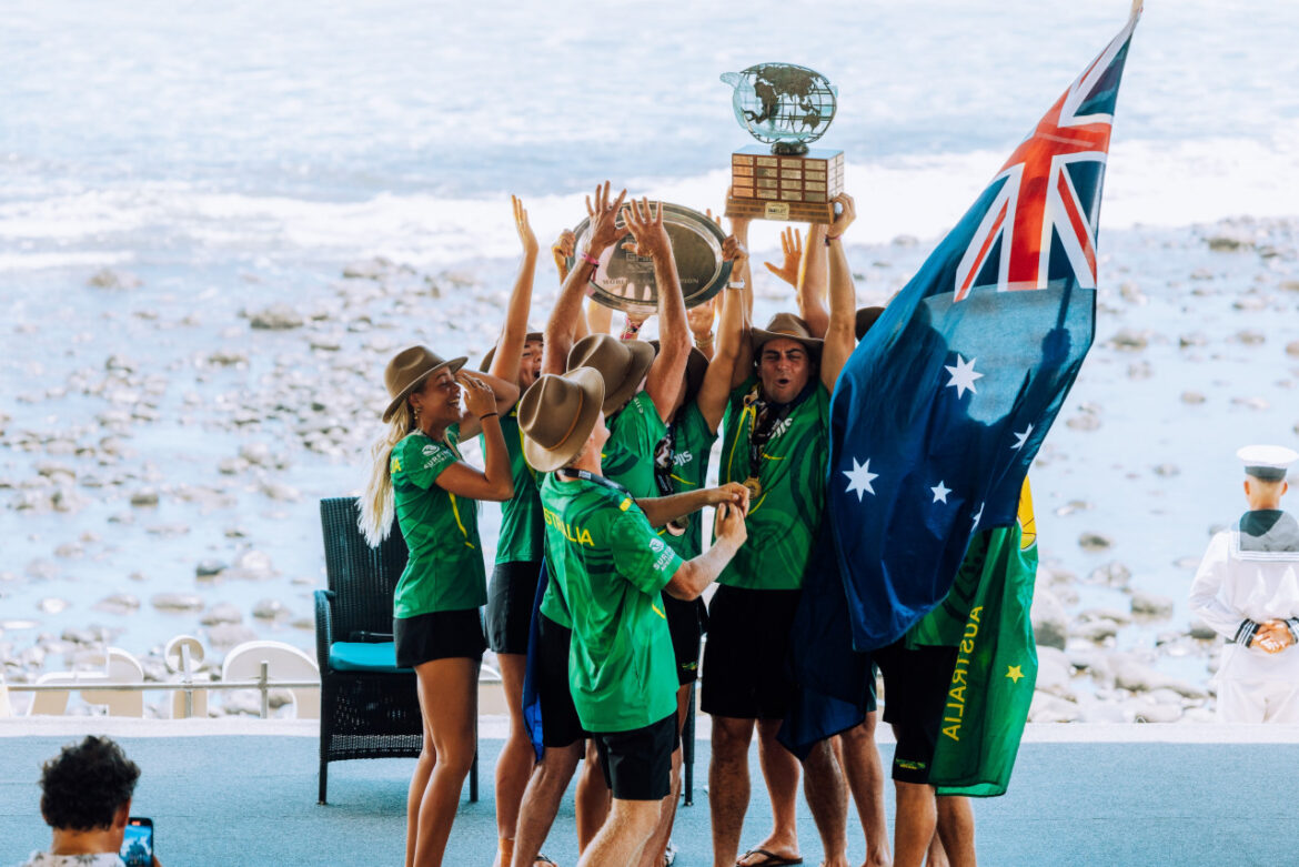 オーストラリアが通算6度目の団体金メダルを獲得！都築虹帆は6位！『2025 ISA World Surfing Games』最終日