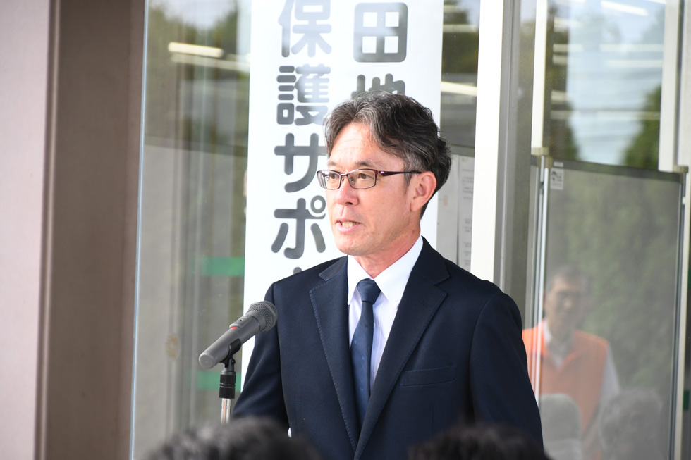 秋田保護観察所の五十嵐統括保護観察官