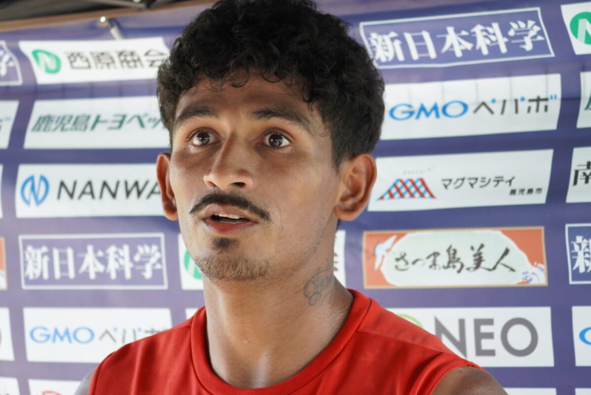 【9/23 鹿児島ユナイテッドFCトレーニング後　　ジョアオ選手コメント】 : KAGOSHIMA SOCCER MAGAZINE“カゴサカ☆”