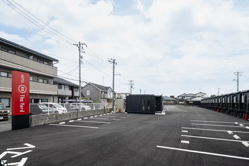 HOTEL R9 The Yardのシンプルな外観（岩国店）
