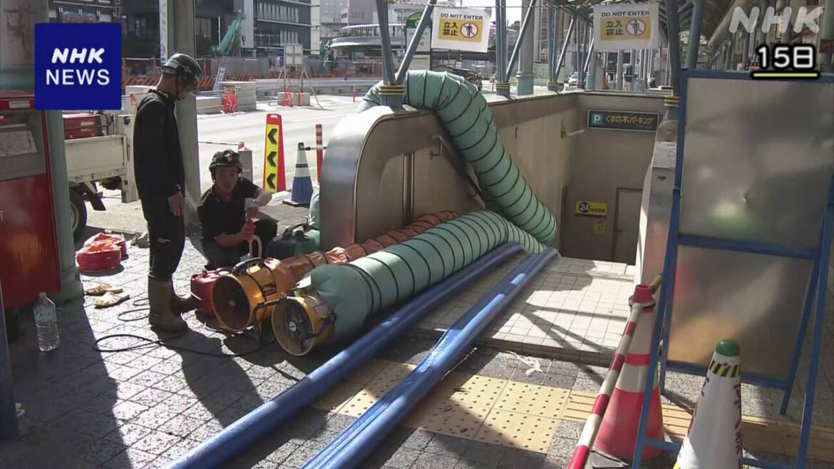 三重県　地下の駐車場に水が入って260台ぐらいの車に被害が出た | NHKやさしいことばニュース | NEWS WEB EASY