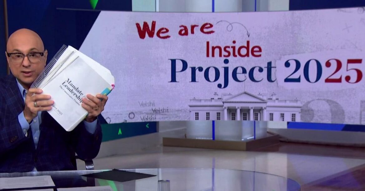 Project 2025について警告しました。まあ、それはここにあります。