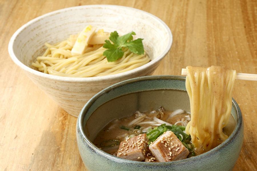 「あべのハルカス近鉄本店」の「札幌つけ麺 札幌ラーメン 風来堂」ゴロゴロとろとろチャーシュー味噌つけ麺（1杯1650円・各日限定100個）