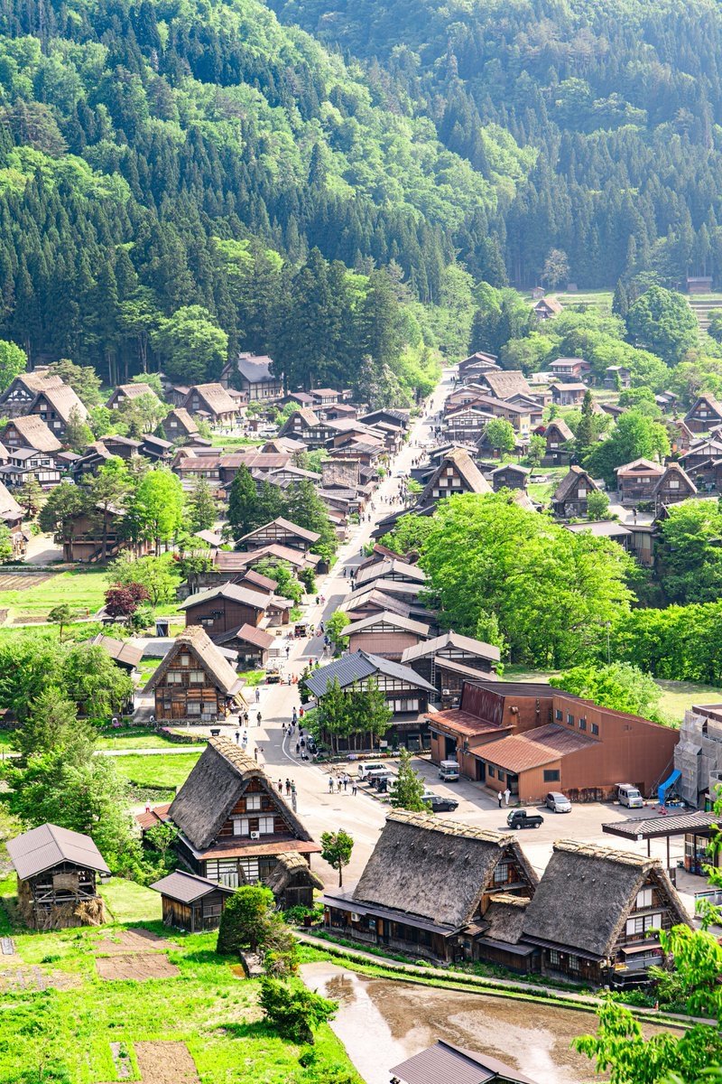 夏の白川郷