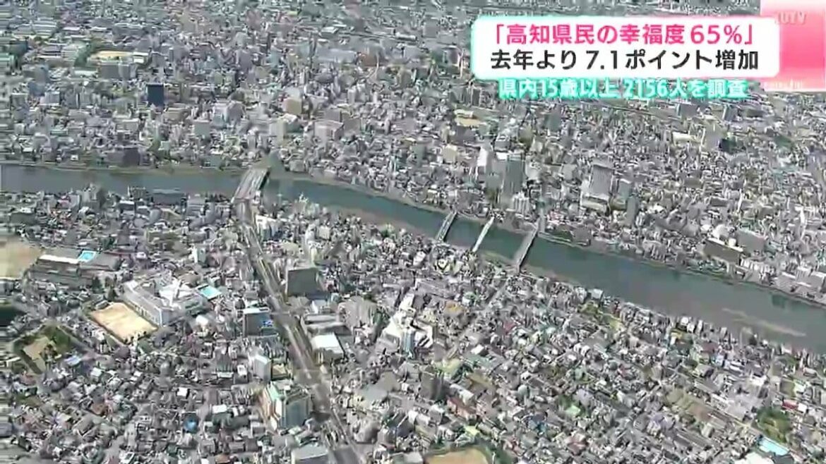 「高知県民の幸福度６５％」2024年より7.1ポイント増加 15歳以上の2156人を調査 - TBS NEWS DIG