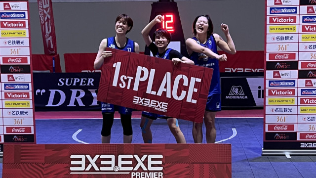 上野原サンライズが快挙！初参戦の女子3人制バスケで総合1位に 3カ国参加のプレーオフに進出 山梨