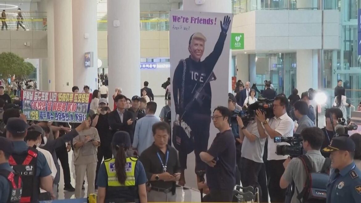 「感謝しない」：トランプが留まるという申し出にもかかわらず、襲撃された韓国人労働者は私たちを去ります