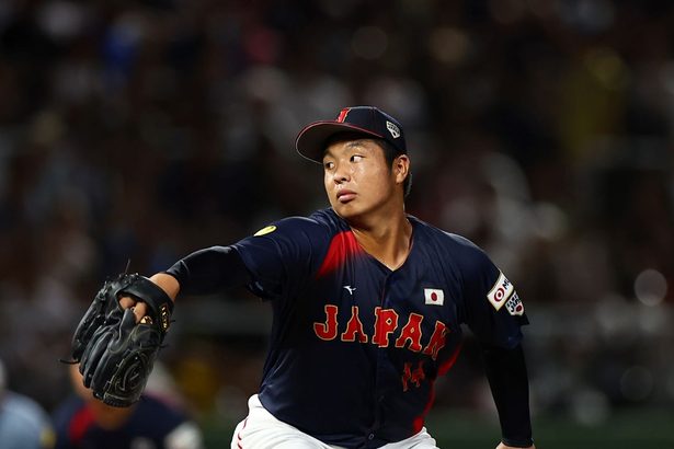 6日の韓国戦で末吉が先発へ　「持ち味生かし貢献」　野球U18W杯