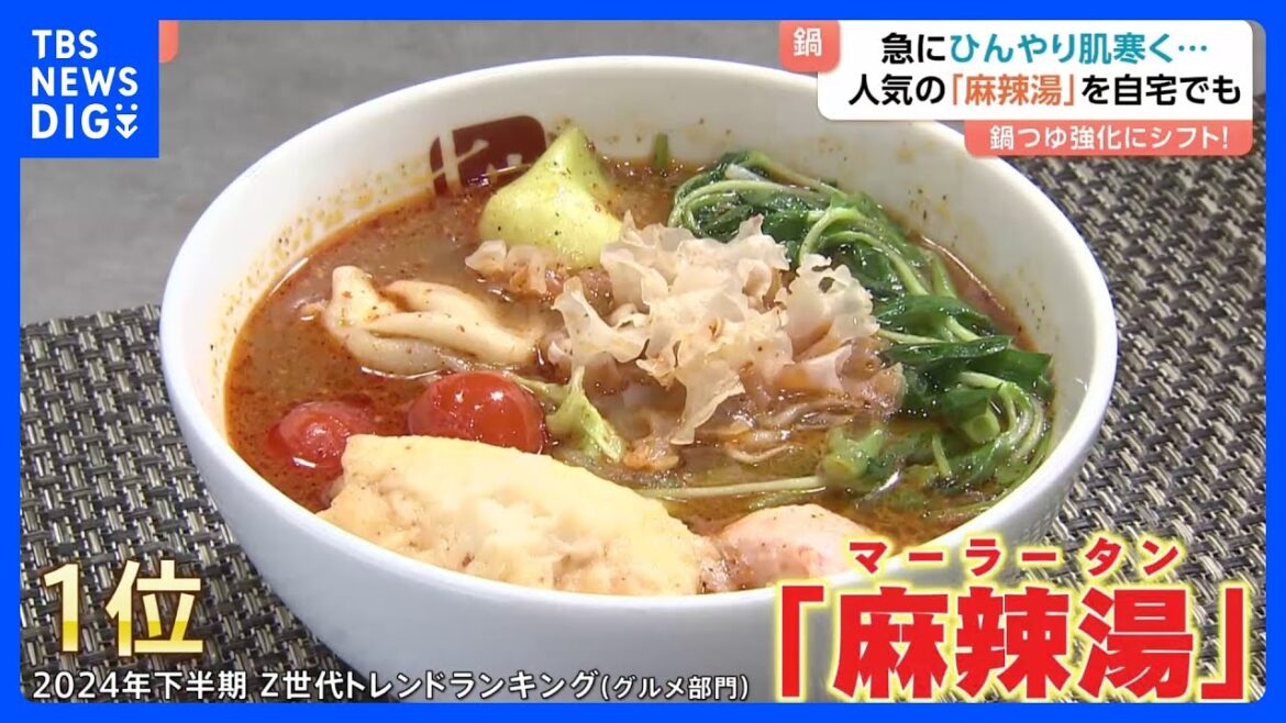 ひんやり天気で恋しくなるのは辛いもの！ガチ中華の「麻辣湯」が大人気！｜TBS NEWS DIG