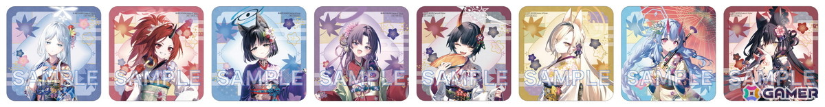 「ブルーアーカイブ ～いとうるはし☆紅葉たどる秋の京都旅～」が10月31日より開催！京都市内各所を巡るスタンプラリーや嵐山本線との連動企画を実施の画像