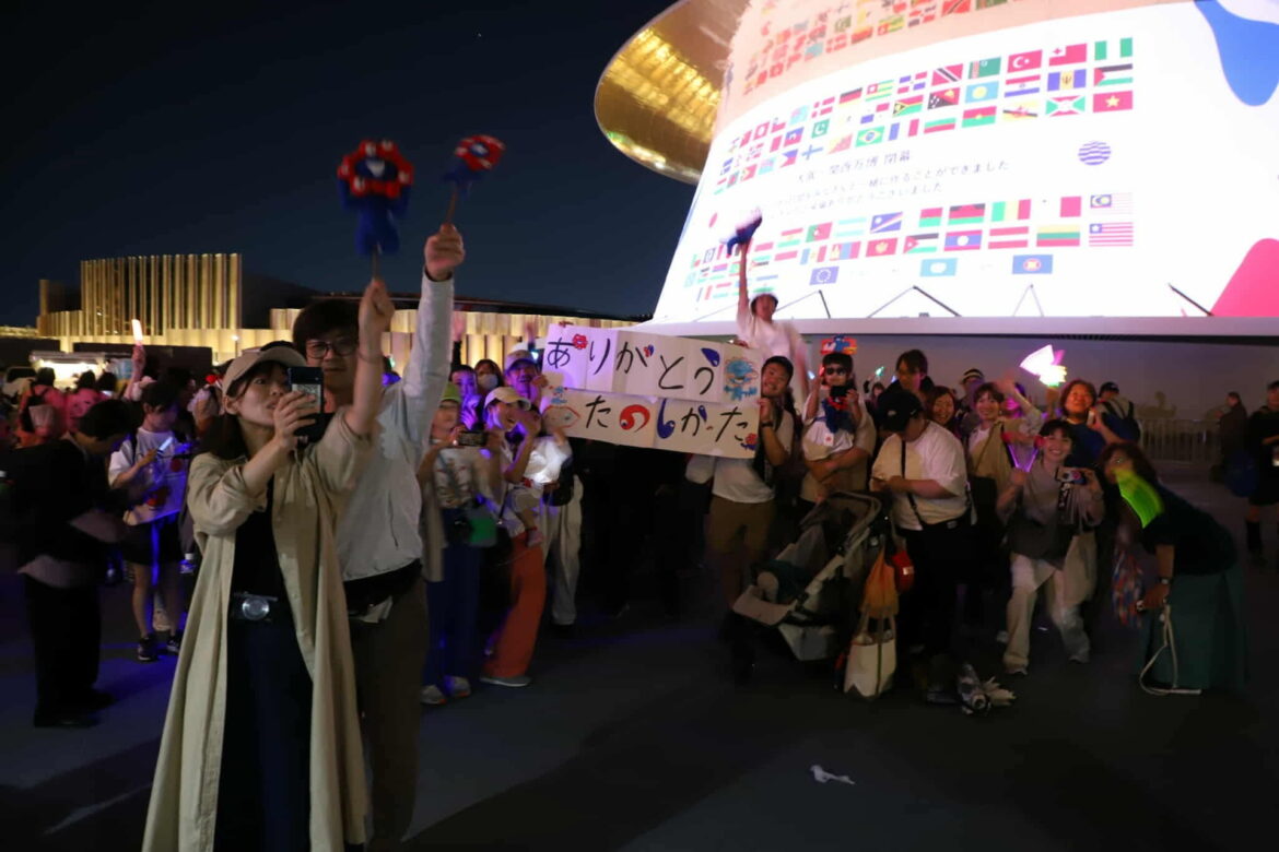 大阪・関西万博、これにて閉幕。「null祭」などお見送りイベント、ライブカメラで「ありがとう」伝える来場者も - トラベル Watch