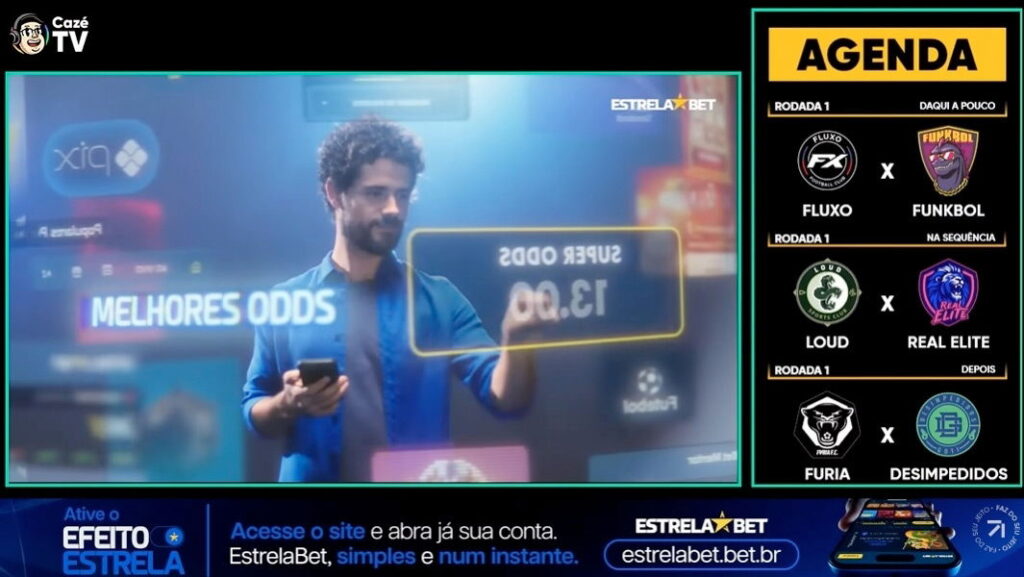 エストレラベットがCazéTVで放送されるキングスカップ・ブラジルのスポンサーに | Yogonet Brasil エストレラベットがCazéTVで放送されるキングスカップ・ブラジルのスポンサーに | Yogonet Brasil