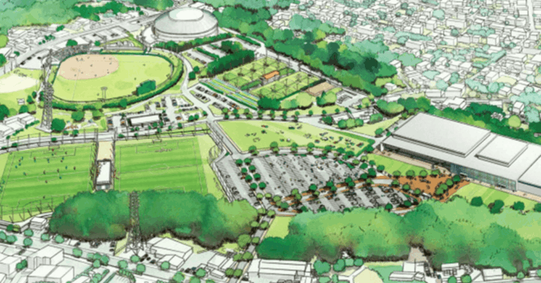 うるま市体育館 民間資本で 建て替え、事業費207億円 うるま市体育館 民間資本で 建て替え、事業費207億円