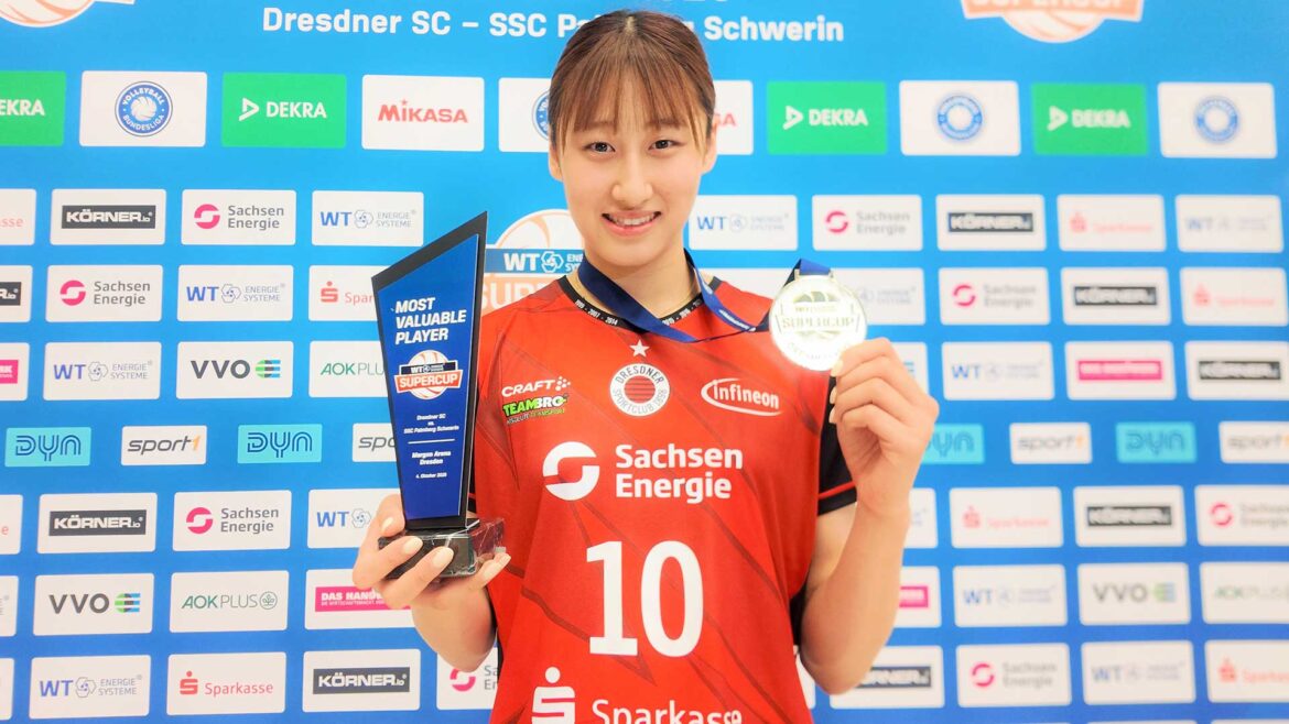 【バレーボール】日本代表・秋本美空（19）海外デビュー戦で19得点!プレーヤーオブザマッチに選出「緊張しなかった。試合で成長を感じられた」（TBS NEWS DIG Powered by JNN）