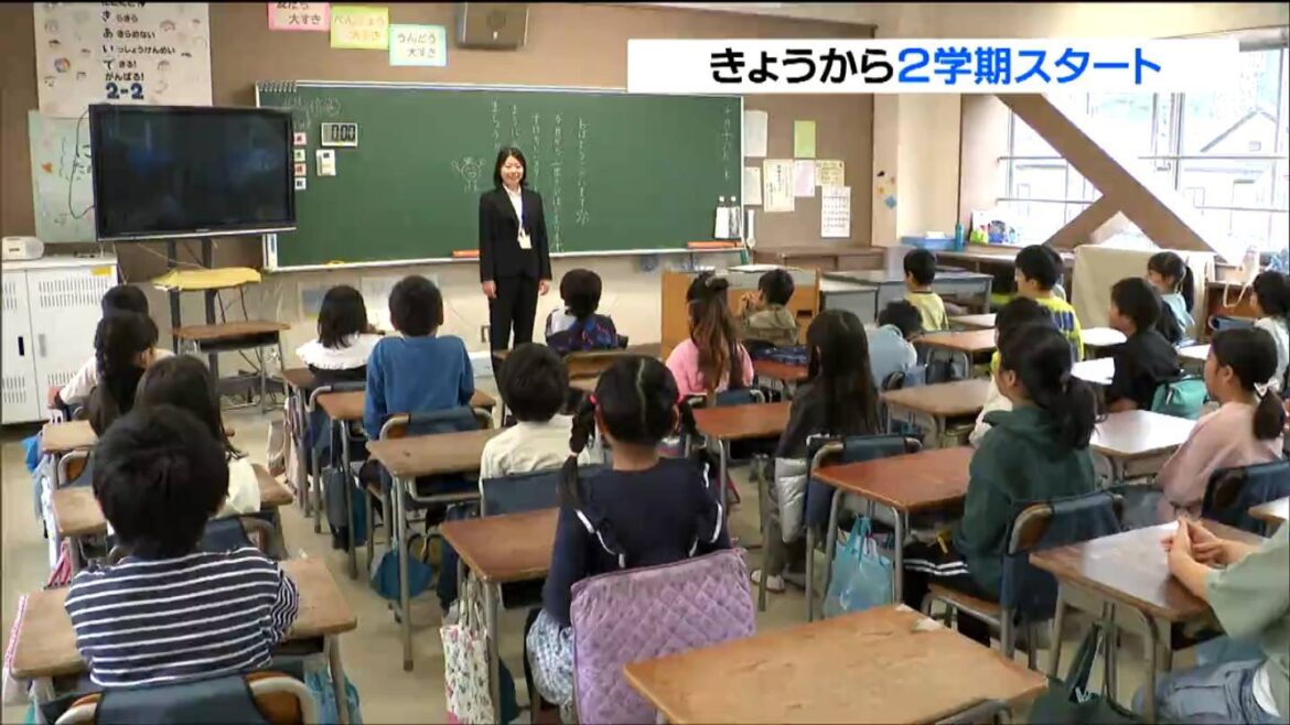 多くの小中学校で2学期スタート 「たくさんのことに挑戦したい」児童が元気に登校 宮城（tbc東北放送） - Yahoo!ニュース