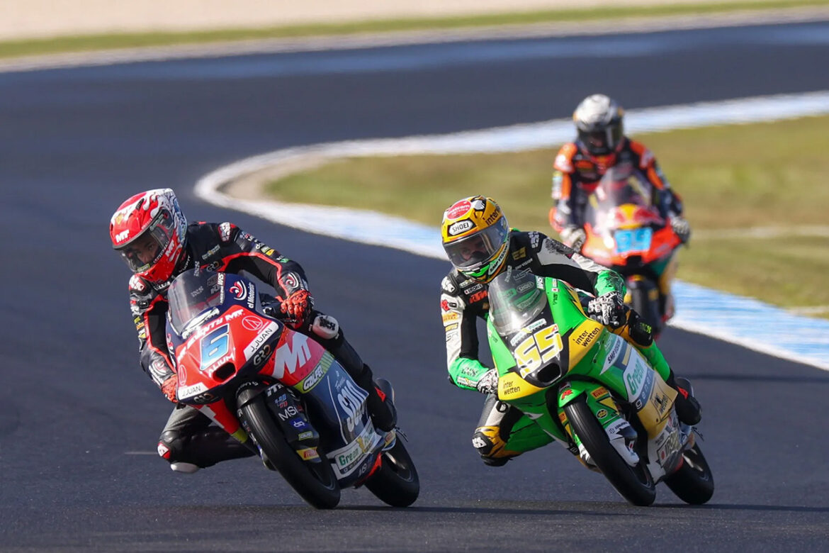 【順位結果】2025MotoGP第19戦オーストラリアGP Moto3 予選総合（オートスポーツweb） - Yahoo!ニュース