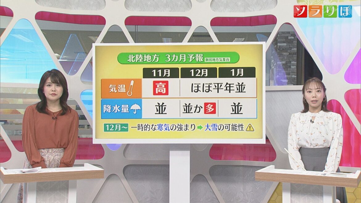 最新の「3カ月予報」発表:今年の冬の雪の見通しは?【気象予報士が解説|新潟】(UX新潟テレビ21) – Yahoo!ニュース – Yahoo!ニュース 最新の「3カ月予報」発表:今年の冬の雪の見通しは?【気象予報士が解説|新潟】(UX新潟テレビ21) - Yahoo!ニュース - Yahoo!ニュース