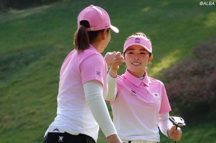 <速報>山下美夢有&西郷真央が大逆転で韓国撃破 日本の準決勝進出決定(ゴルフ総合サイト ALBA Net) – Yahoo!ニュース <速報>山下美夢有&西郷真央が大逆転で韓国撃破 日本の準決勝進出決定(ゴルフ総合サイト ALBA Net) - Yahoo!ニュース