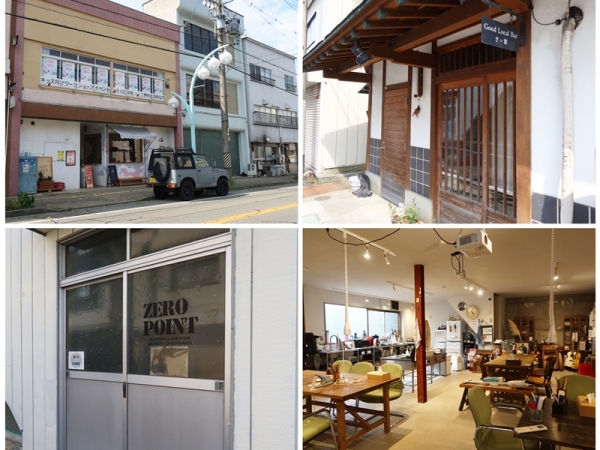 Equinox STOREが入っているのは写真中央の元薬局(筆者撮影)