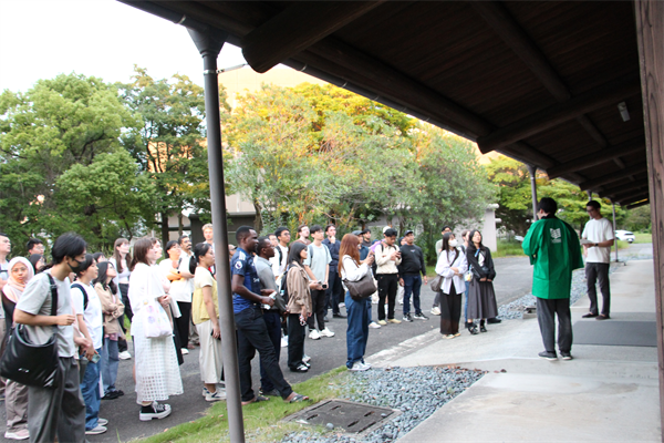 キャンパスツアーの様子