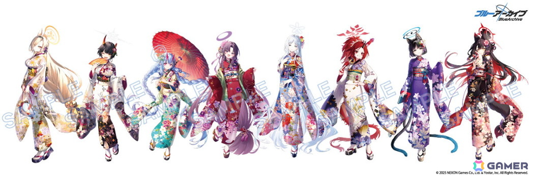「ブルーアーカイブ ～いとうるはし☆紅葉たどる秋の京都旅～」が10月31日より開催！京都市内各所を巡るスタンプラリーや嵐山本線との連動企画を実施の画像