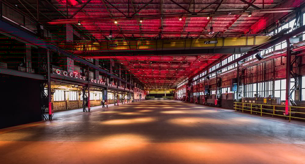 ドイツ初開催の会場となるフレーデンハーゲン・オッフェンバッハの様子。