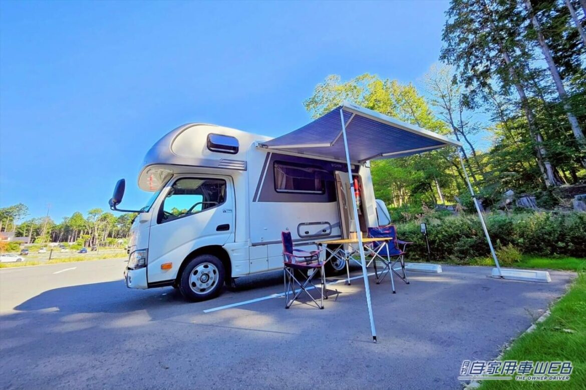 車中泊旅行にオススメ！　快適に、そして安全に楽しめる「RVパーク」最新情報　【静岡県伊東市・RVパーク 伊東 奏の森リゾート】（月刊自家用車WEB） | 自動車情報・ニュース
